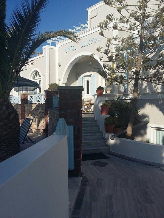 Alkyon Hotel Kamari  Exterior photo