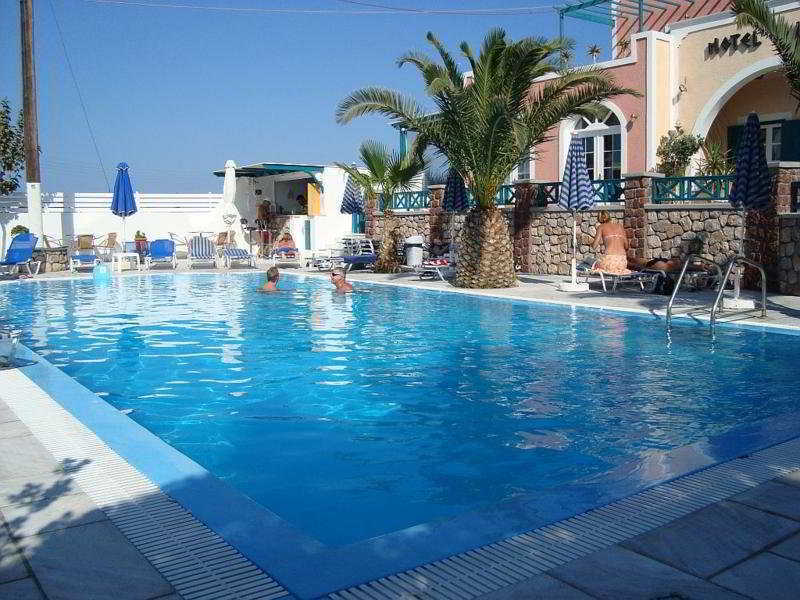 Alkyon Hotel Kamari  Exterior photo