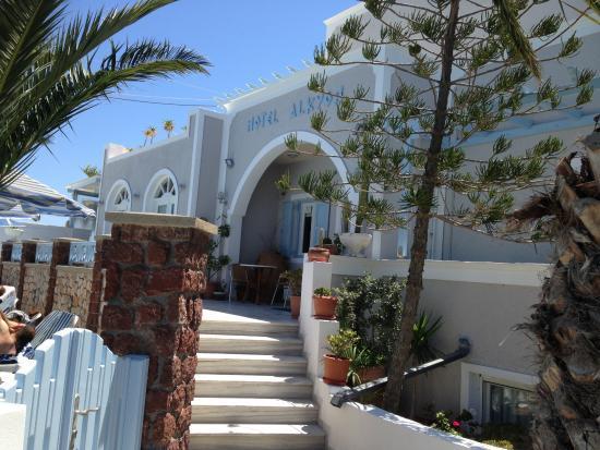 Alkyon Hotel Kamari  Exterior photo